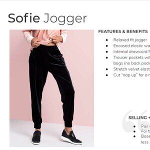 Sofie Jogger (velvet)